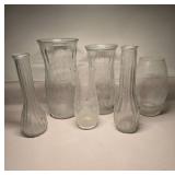 Clear Glass Vases