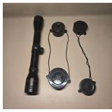 Traditions Rifle Scope with Lens Covers