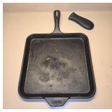 Lodge 9SGR Cast Iron Square Griddle