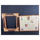 Two Decorative 16x20 Picture Frames