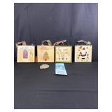 Painted Christmas Wall Hangings