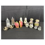 Decorative Salt and Pepper Shakers