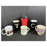 Ceramic and Travel Mug Set