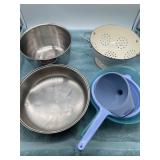 Kitchen Strainers and Mixing Bowls Set