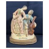 Ceramic Figurine of Couple with Violin
