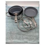 GreenPan Saucepan, Stockpot, and Fry Pan Set