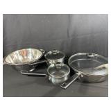 Cook's Essentials Stainless Steel Cookware Set