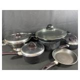 Cookware Set, Non-Stick and Metal