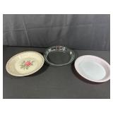 Pyrex & Homer Laughlin Pie Dishes