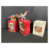 Disney Ornaments Including Dumbo and Pooh