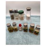 Glass Salt and Pepper Shakers