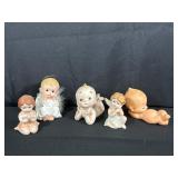Ceramic and Plastic ï¿½Angel Figurines