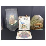 Painted Decorative Plaques