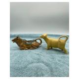 Ceramic Cow Creamer and Shaker Set