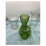 Glass Vases in Various Designs