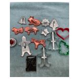 Metal and Plastic Cookie Cutters