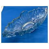 Jeannette Glass Gondola Banana Boat Bowl