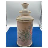 Fenton Charleton Rose Apothecary Jar