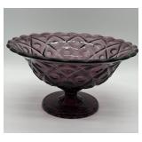 Amethyst Glass Compote by Viking Glass