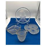Clear Glass Serving and Tableware