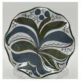 Houze Art Glass Accent Plate