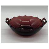 Anchor Hocking Oyster & Pearl Amethyst Dish