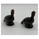 1940s Redware Salt and Pepper Shakers
