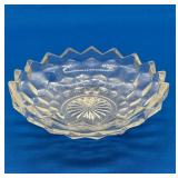 Fostoria American Three-Footed Candy Bowl