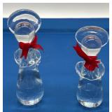 Sigma 'Angel Halo' Lead Crystal Figurines