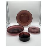 Amethyst Glassware Collection