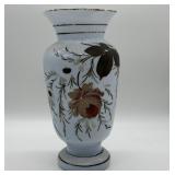 Antique Victorian Bristol Glass Vase