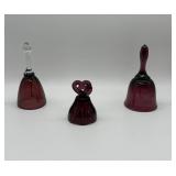Fenton Double Heart Bell & More