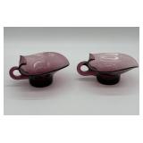 Viking Glass Epic Amethyst Handkerchief Bowls
