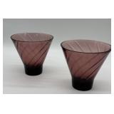 Hazel-Atlas Moroccan Amethyst Glass Pieces