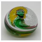 Jennings Bonnell Bramble Swirl Paperweight