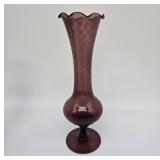 Empoli Glassworks Optic Swirl Twister Vase