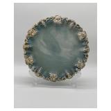 Incolay Stone Plate with Grapevine Motif