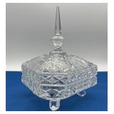 Pinwheel & Fan Lead Crystal Bonbonniere