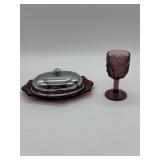 Farber Brothers Krome-Kraft Amethyst Set
