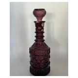 1960s Jim Beam Amethyst Glass Decanter
