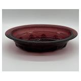 Amethyst Glass Bowl, 9-Inch Diameter