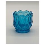 LE Smith 2-Inch Blue Toothpick Holder