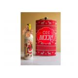 Christmas Holiday Decor Set -Wine Bottle Flask
