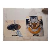 2 ï¿½ Photo NASA Blue Stamp STS-26 TDRS/IUS Deploymt