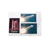 Lot of 3 Vintage NASA Rocket Photos Saturn IB Pad