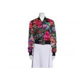 Authentic Philipp Plein Floral Print Bomber Jacket