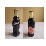 Vintage Coca-Cola Collectible Glass Bottle Set