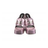 Authentic Versace Medusa Silver Tone Pumps Shoes