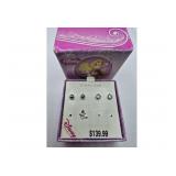 Disney Princess Sterling Silver Earrings Set