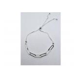Sterling Silver 925 Adjustable Bracelet